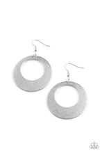 Load image into Gallery viewer, Outer Plains- Silver Earrings- Paparazzi Accessories