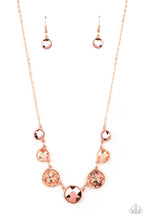 Load image into Gallery viewer, Pampered Powerhouse- Copper Necklace- Paparazzi Accessories