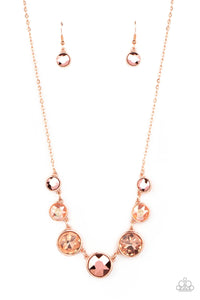 Pampered Powerhouse- Copper Necklace- Paparazzi Accessories