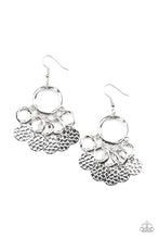 Load image into Gallery viewer, Partners In CHIME- Silver Earrings- Paparazzi Accessories