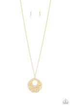 Load image into Gallery viewer, Pearl Panache- White and Gold Necklace- Paparazzi Accessories