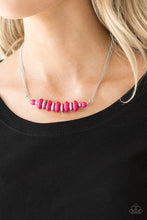 Load image into Gallery viewer, On Mountain Time- Pink and Silver Necklace- Paparazzi Accessories