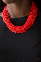 Load image into Gallery viewer, The Show Must CONGO On!- Red Necklace- Paparazzi Accessories