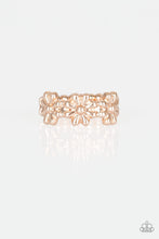 Load image into Gallery viewer, Daisy Dapper- Rose Gold Ring- Paparazzi Accessories