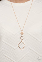 Load image into Gallery viewer, Marrakesh Mystery- Rose Gold Necklace- Paparazzi Accessories