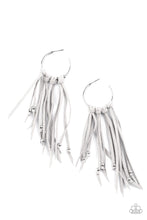 Load image into Gallery viewer, No Place Like HOMESPUN- Silver Earrings- Paparazzi Accessories