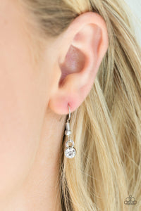 One Small Step For GLAM- White and Silver Necklace- Paparazzi Accessories