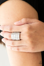 Load image into Gallery viewer, Paleo Patterns- Silver Ring- Paparazzi Accessories