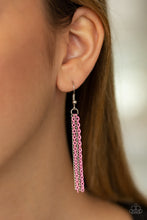 Load image into Gallery viewer, Radical Rainbows- Pink and Silver Necklace- Paparazzi Accessories