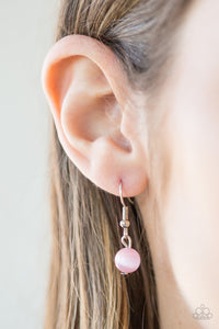 Total Tranquility- Pink and Silver Necklace- Paparazzi Accessories