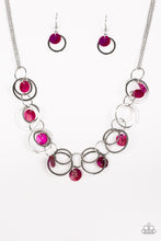 Load image into Gallery viewer, A Hot SHELL-er- Pink and Silver Necklace- Paparazzi Accessories