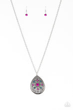 Load image into Gallery viewer, I Am Queen- Multicolored and Silver Necklace- Paparazzi Accessories