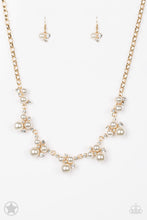 Load image into Gallery viewer, Toast To Perfection- White and Gold Necklace- Paparazzi Accessories
