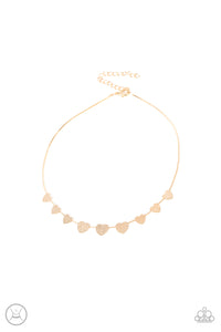 Dainty Desire- Gold Necklace- Paparazzi Accessories