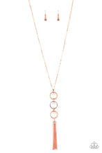 Load image into Gallery viewer, Diva In Diamonds- Copper Necklace- Paparazzi Accessories