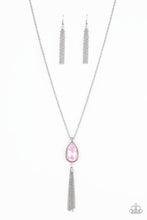 Load image into Gallery viewer, Elite Shine- Pink and Silver Necklace- Paparazzi Accessories