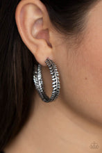 Load image into Gallery viewer, Laurel Gardens- Silver Earrings- Paparazzi Accessories