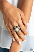 Load image into Gallery viewer, Raw Minerals- Brown and Silver Ring- Paparazzi Accessories