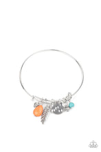 Load image into Gallery viewer, Root and RANCH- Multicolored Silver Bracelet- Paparazzi Accessories