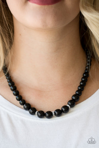 Royal Romance- Black Necklace- Paparazzi Accessories