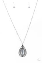 Load image into Gallery viewer, Total Tranquility- Silver Necklace- Paparazzi Accessories