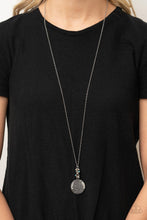 Load image into Gallery viewer, Maternal Blessings- Blue and Silver Necklace- Paparazzi Accessories