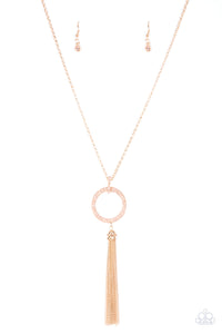 Straight To The Top- Gold Necklace- Paparazzi Accessories