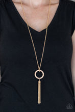 Load image into Gallery viewer, Straight To The Top- Gold Necklace- Paparazzi Accessories
