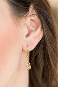 Straight To The Top- Gold Necklace- Paparazzi Accessories