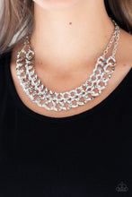 Load image into Gallery viewer, Street Meet and Greet- Silver Necklace- Paparazzi Accessories