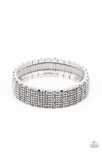 Load image into Gallery viewer, The GRIT Factor- Silver Bracelet- Paparazzi Accessories