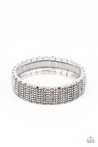 The GRIT Factor- Silver Bracelet- Paparazzi Accessories