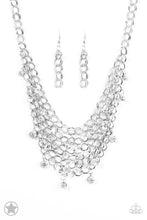 Load image into Gallery viewer, Fishing For Compliments- Silver Necklace- Paparazzi Accessories