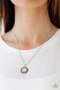 Mega Money- Pink and Silver Necklace- Paparazzi Accessories
