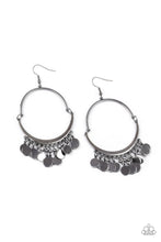Load image into Gallery viewer, Speed Of SPOTLIGHT- Gunmetal Earrings- Paparazzi Accessories