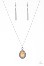 Load image into Gallery viewer, Rancho Rustler- Yellow and Silver Necklace- Paparazzi Accessories