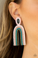 Load image into Gallery viewer, Rainbow Remedy- Multicolored Earrings- Paparazzi Accessories