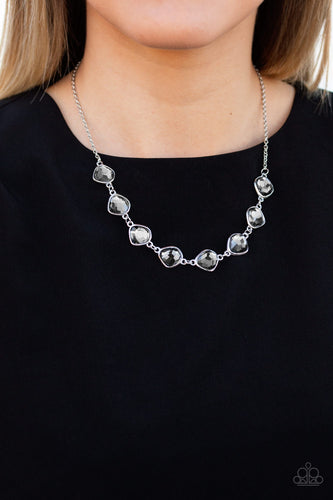 The Imperfectionist- Silver Necklace- Paparazzi Accessories