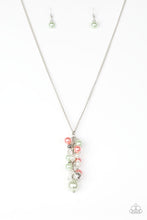 Load image into Gallery viewer, Ballroom Belle- Silver and Multi Colored Necklace- Paparazzi Accessories