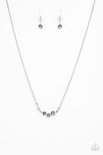 Load image into Gallery viewer, Sparkling Stargazer- Silver Necklace- Paparazzi Accessories