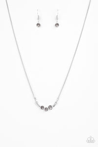 Sparkling Stargazer- Silver Necklace- Paparazzi Accessories