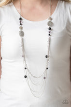 Load image into Gallery viewer, The SUMMERTIME Of Your Life- Black and Silver Necklace- Paparazzi Accessories