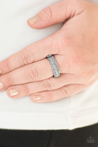 Turn The Other CHIC- Silver Ring- Paparazzi Accessories