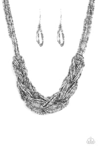 City Catwalk- Silver Necklace- Paparazzi Accessories