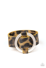 Load image into Gallery viewer, Jungle Cat Couture- Yellow and Silver Wrap Bracelet- Paparazzi Accessories