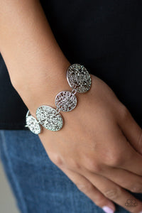 Modestly Malibu- Silver Bracelet- Paparazzi Accessories