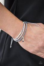 Load image into Gallery viewer, Reckless Romance- Silver Bracelet- Paparazzi Accessories
