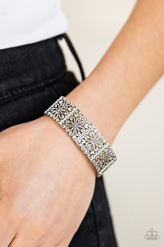 Summer Scandal- Silver Bracelet- Paparazzi Accessories