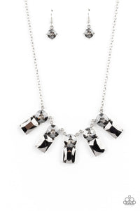 Celestial Royal- Silver Necklace- Paparazzi Accessories