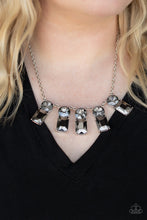 Load image into Gallery viewer, Celestial Royal- Silver Necklace- Paparazzi Accessories